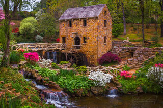 Old Mill in Spring