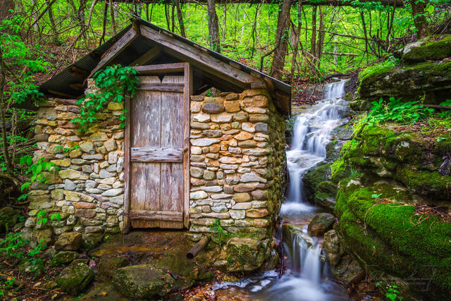 Springhouse Falls print