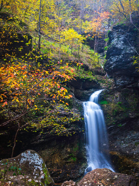 Autumn At Eden Falls print