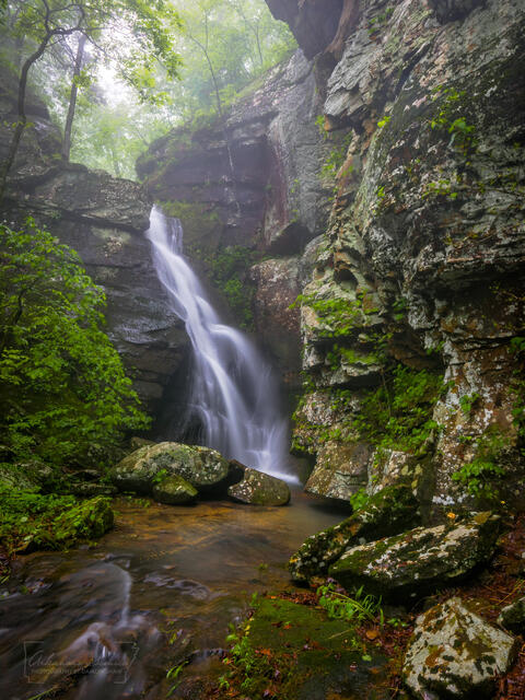 Waterfall Bliss print
