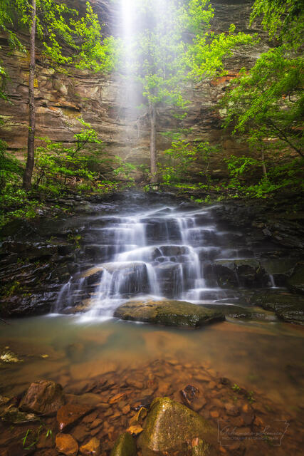 Splashing Down print