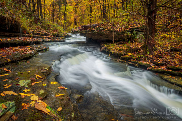 Colorful Cascades print