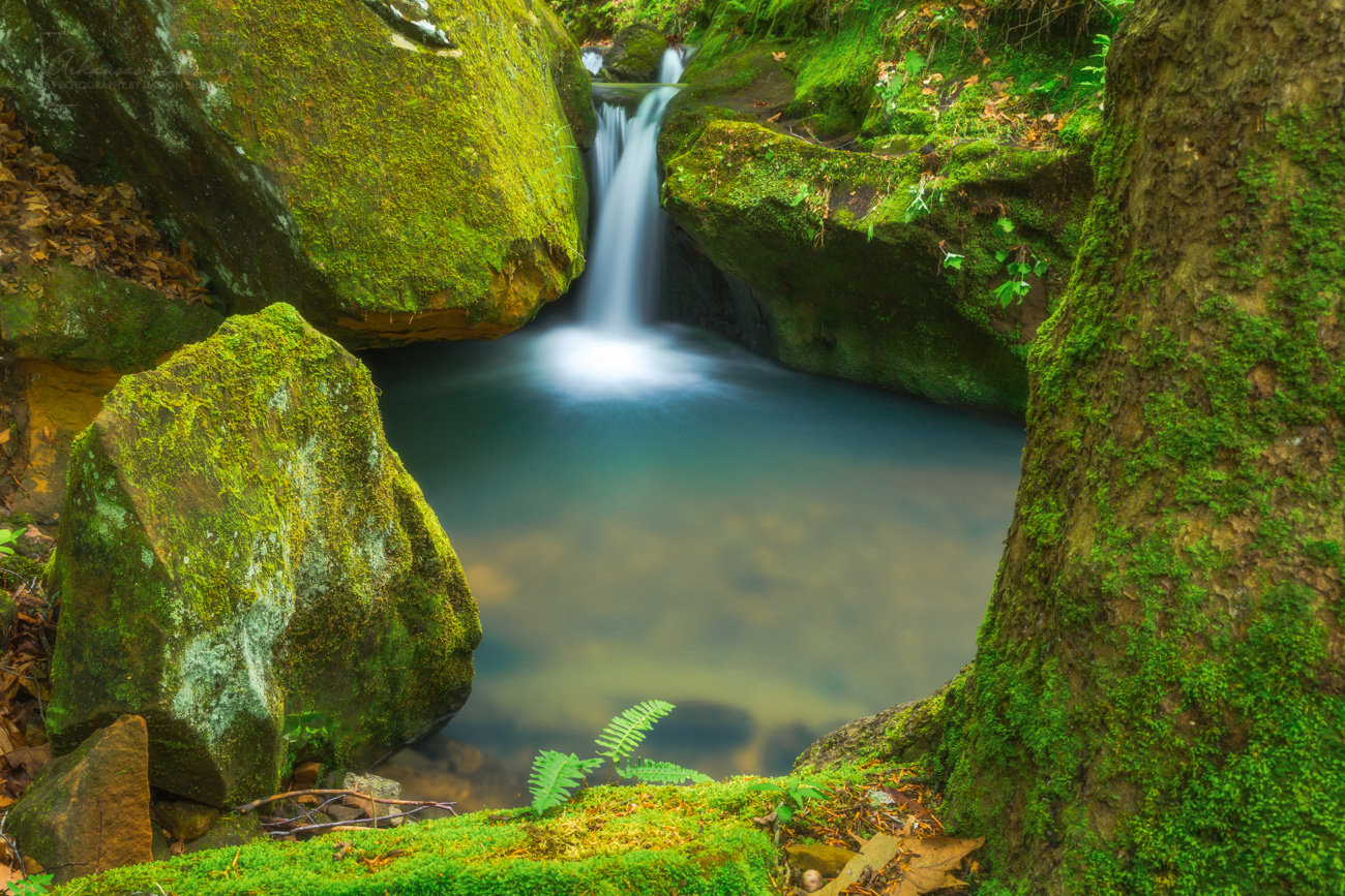 A hidden scene at the Marioni Scenic Area in Johnson County